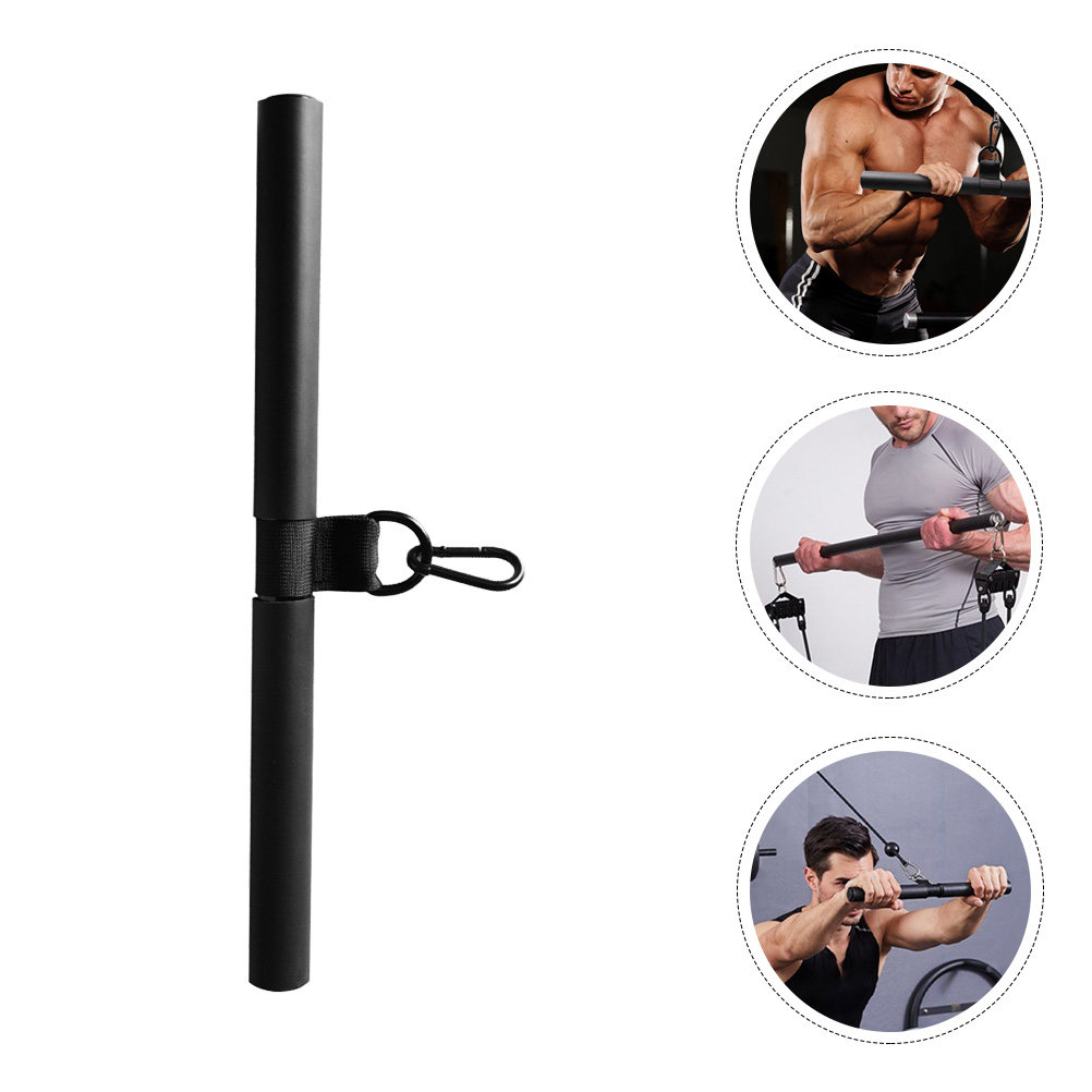 Home Bar And Gym - プロ仕様フィットネスプルバー、頑丈な上腕二頭筋トレーニングロッド、ホームジム用、ヘビーデューティーマッスルビルダー、アーム用テンションレバー