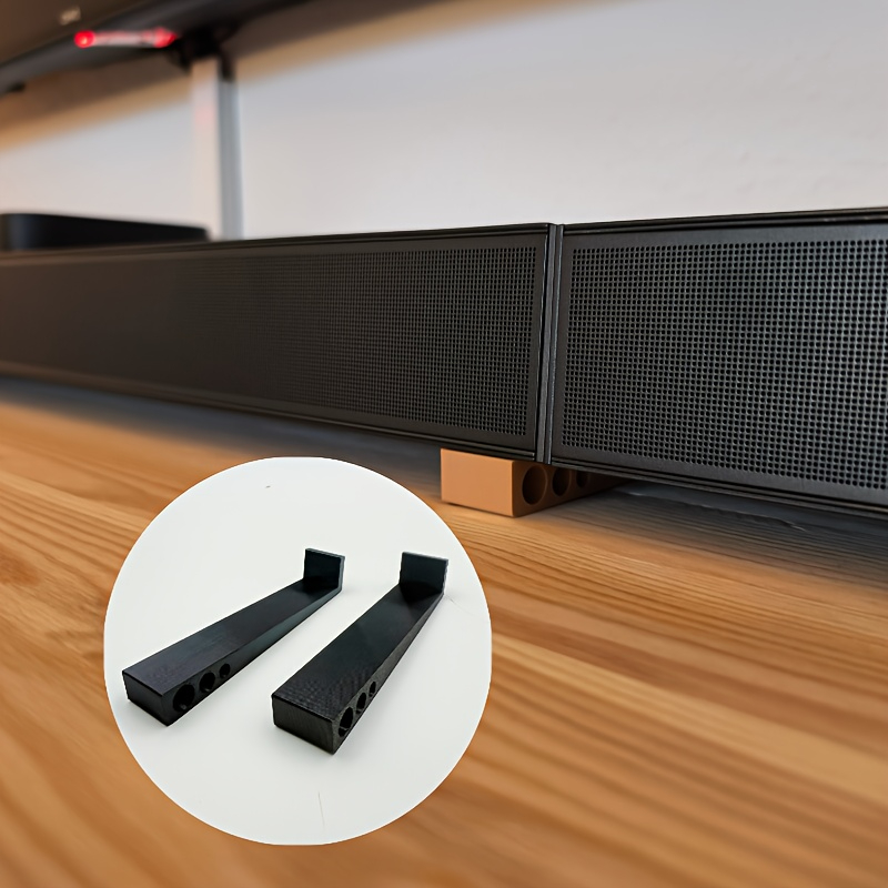 Home Bar Stand - JBL Bar 800用スピーカースタンド2個セット 傾斜型スピーカースタンド ホームオーディオ配置整理収納ブラケット ホームデコレーション
