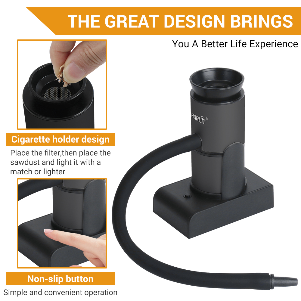 BORUiT SK305 スモークインフューザーポータブル分 - Smoking Gun Kit のレビューと価格