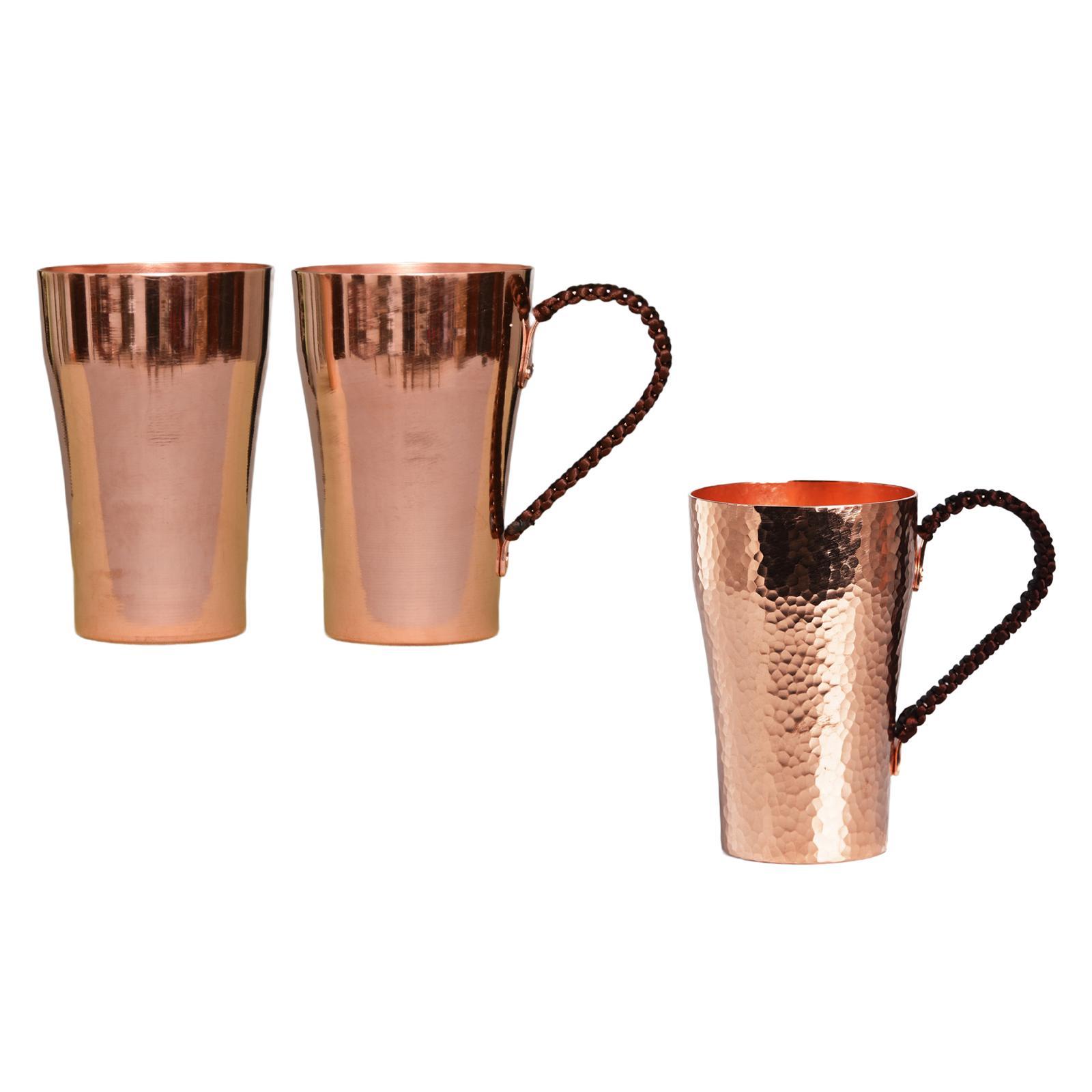 純銅カップ 400ml 手作り厚銅マグカップ ドリンクウェア - Mule Copper Mug のレビューと価格
