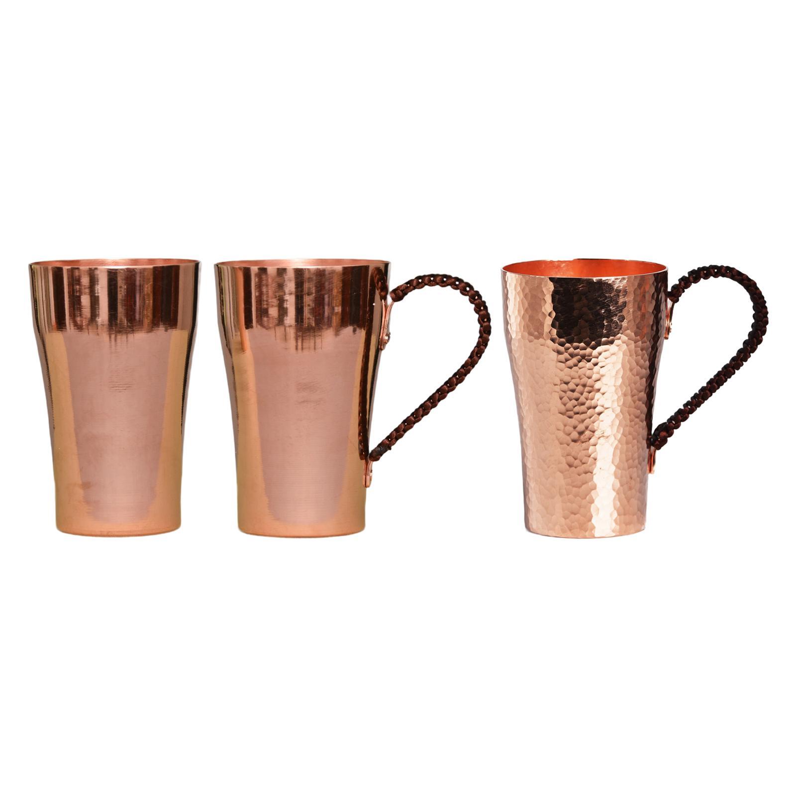 純銅カップ 400ml 手作り厚銅マグカップ ドリンクウェア - Mule Copper Mug のレビューと価格