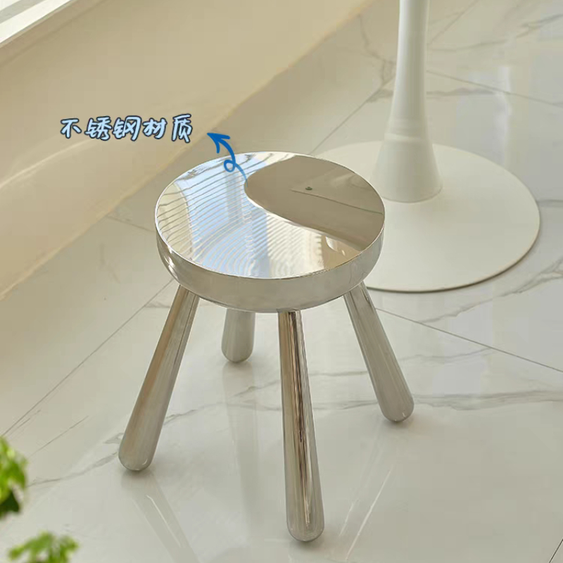 北欧家具ステンレススチールスツールクリエイティブダイニングス - Home Bar Seating のレビューと価格
