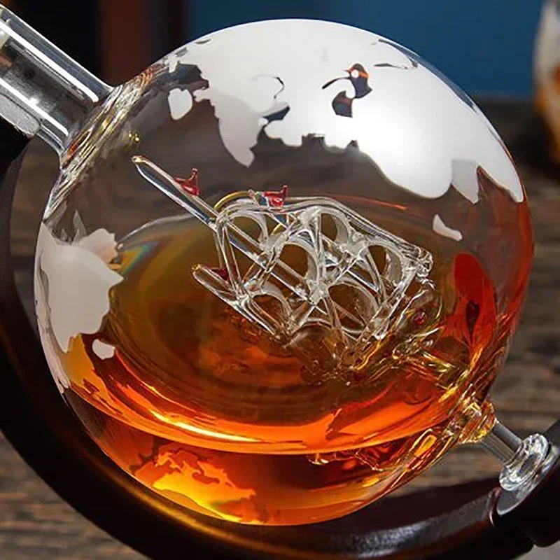 クリエイティブ グローブ デカンタ セット 鉛フリー カラフ - Decanter Globe Set のレビューと価格