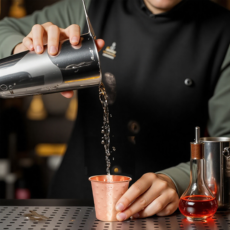 4個/6個セット 銅メッキビールカップ 2オンス 耐衝撃 モ - Mule Copper Mug のレビューと価格