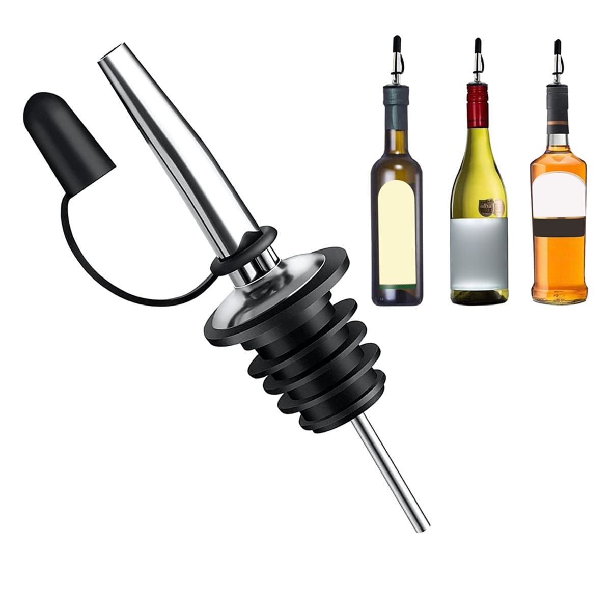 2026年新発売 24個入り ステンレス製 スピードポアラー - Speed Pourer Cap のレビューと価格