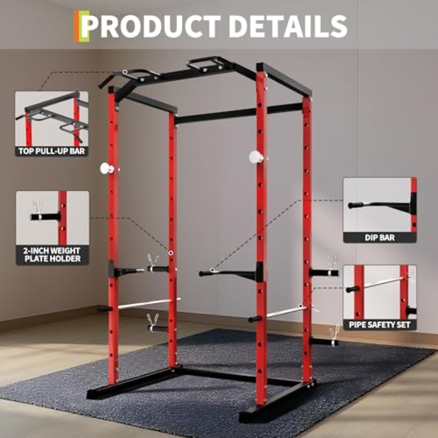 ヘビーデューティーパワーケージ（プルアップバー付き）1100 - Home Bar And Gym のレビューと価格