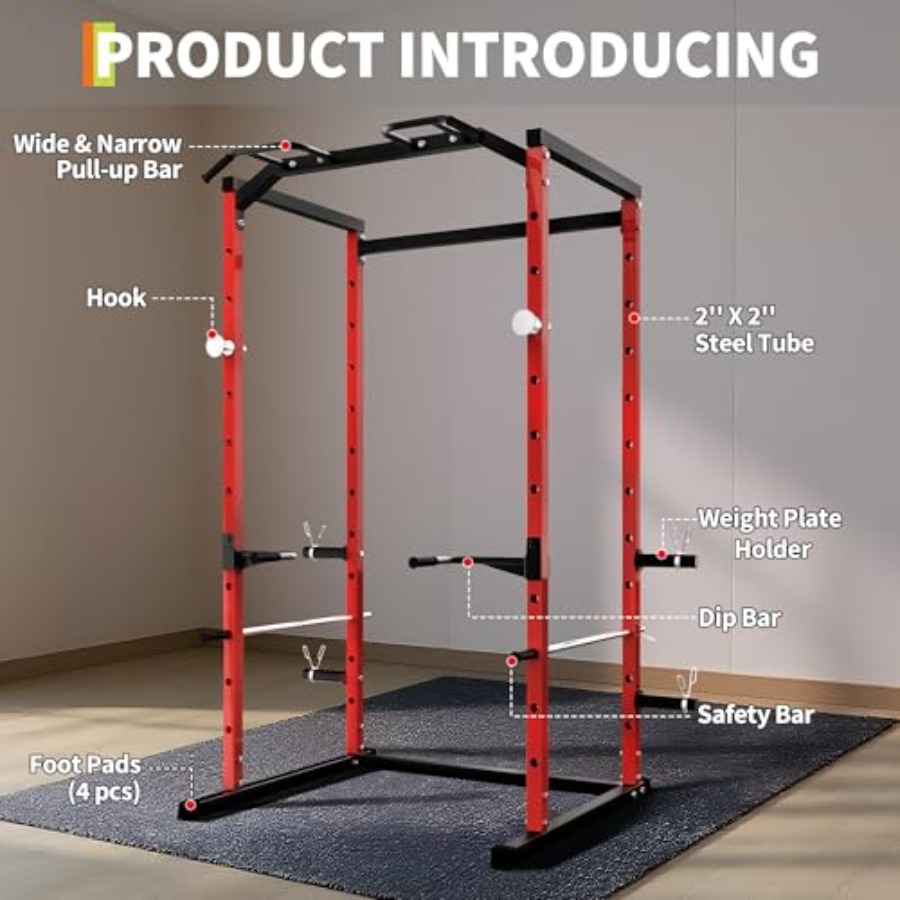 ヘビーデューティーパワーケージ（プルアップバー付き）1100 - Home Bar And Gym のレビューと価格