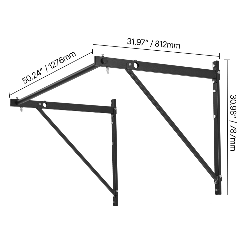 Ye 壁掛け式ヘビーデューティー懸垂バー - ホームジム用深 - Home Bar And Gym のレビューと価格
