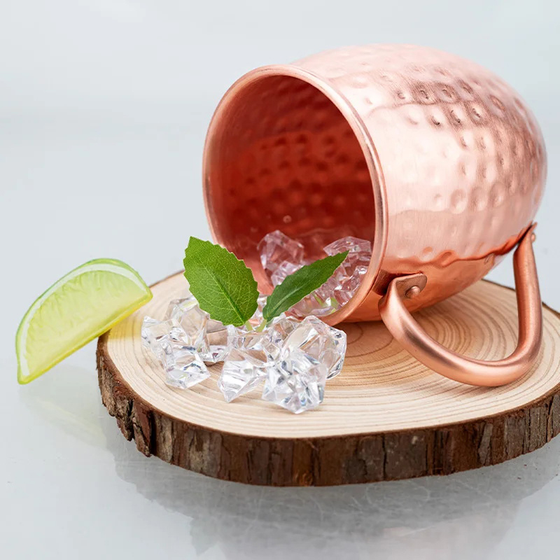 【F】530ml 100%銅製 モスクワミュールマグ カクテ - Mule Copper Mug のレビューと価格