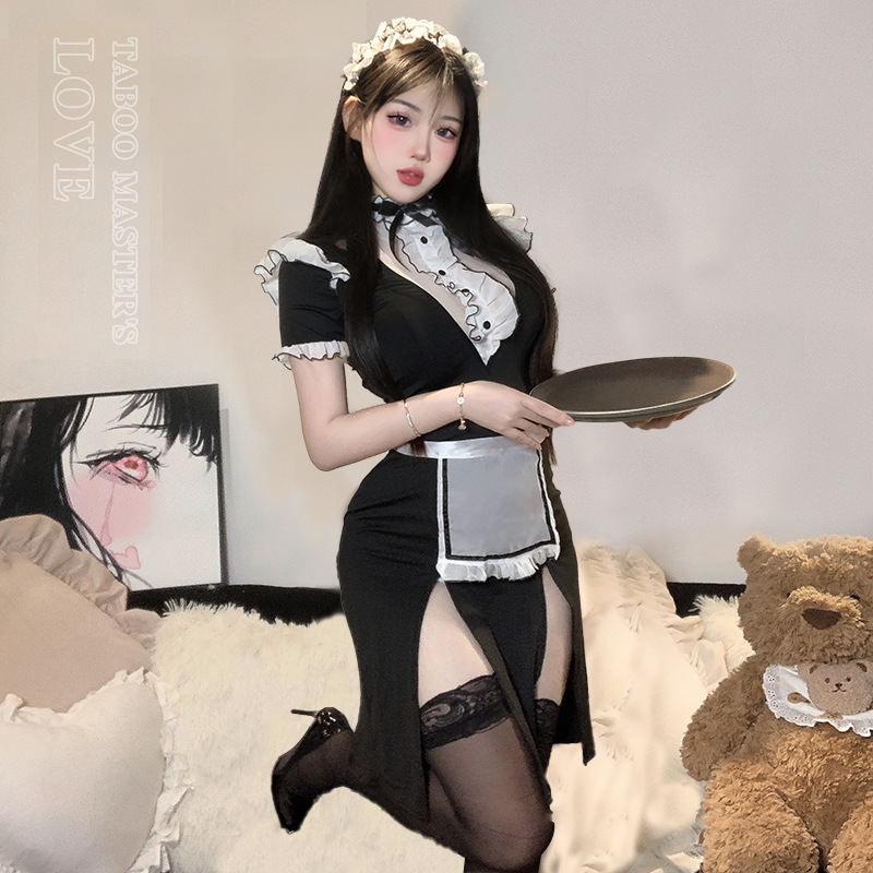 日本アニメカフェガールコスプレ衣装メイド衣装ファッションセク - Home Bar Supplies のレビューと価格