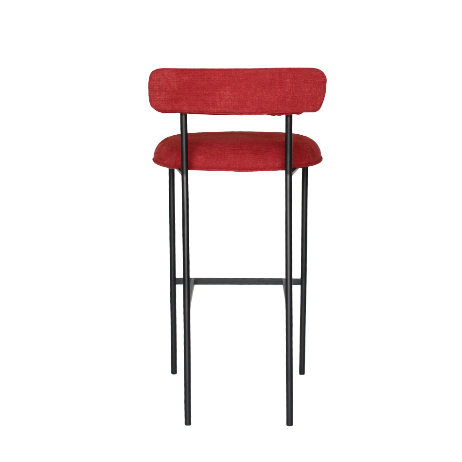 # モダンな北欧風レザーカバー、メタルレッグ、深座り、ハイレ - Home Bar Seating のレビューと価格