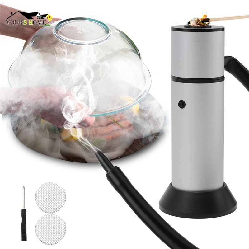 ポータブル分子フードジェネレータースモークセット、スモークガ - Smoking Gun Kit のレビューと価格