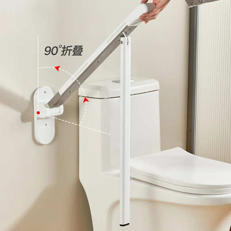 高齢者用トイレ安全レール 家庭用トイレサポートバー 妊婦用折 - Home Bar Stand のレビューと価格