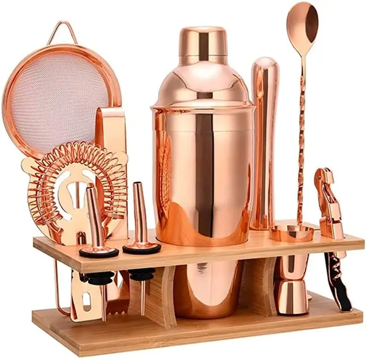 バーテンダーキット 12点セット ボストンカクテルシェーカー - Boston Shaker Set のレビューと価格
