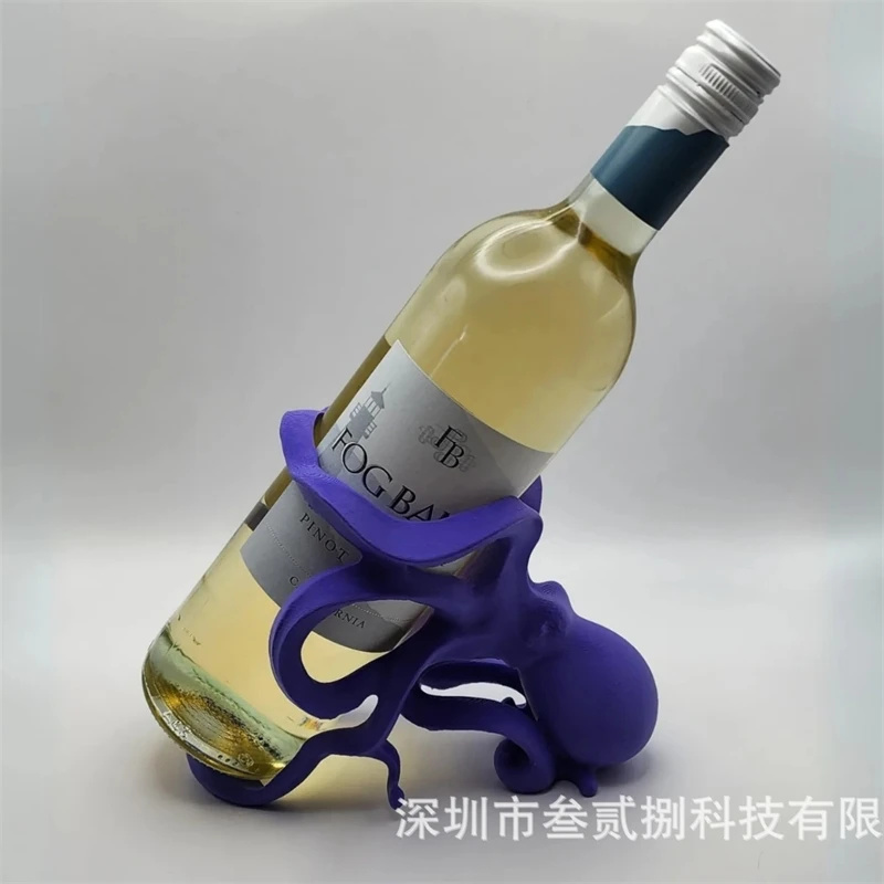タコワインボトルラック卓上ホームバーワインホルダースタンドテ - Home Bar Stand のレビューと価格