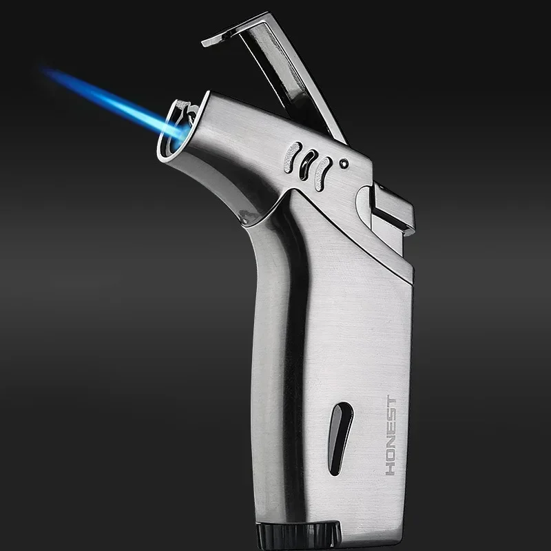 正直な屋外エルボブタンガスインフレータブル防風ジェットライタ - Smoking Gun Kit のレビューと価格