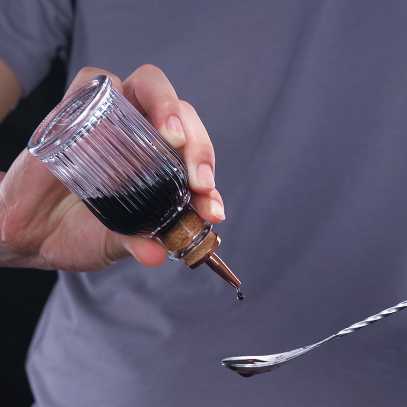 エッセンスボトルプラグドリッパーラバイザーダッシャートップダ - Bitters Bottle Set のレビューと価格