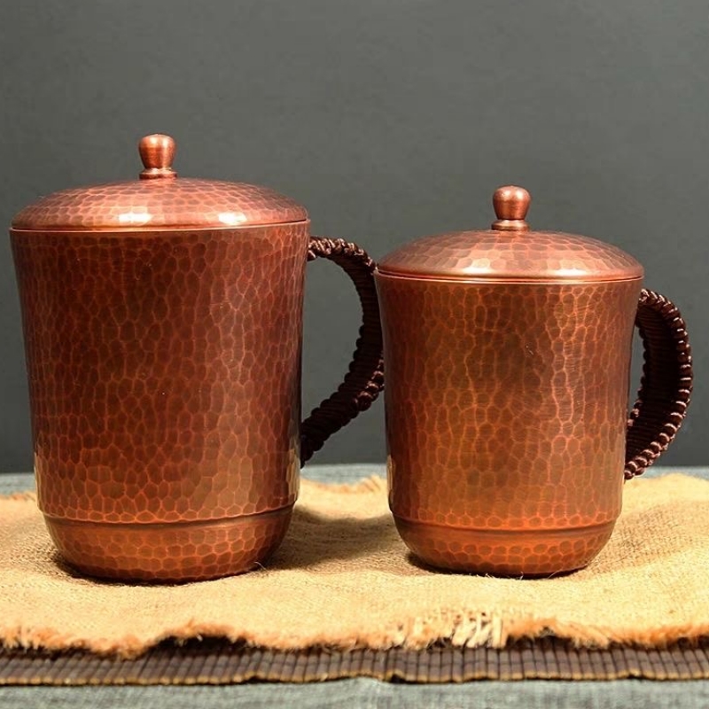ヴィンテージ純銅コーヒーカップ、蓋付きマグモスクワミュールタ - Mule Copper Mug のレビューと価格