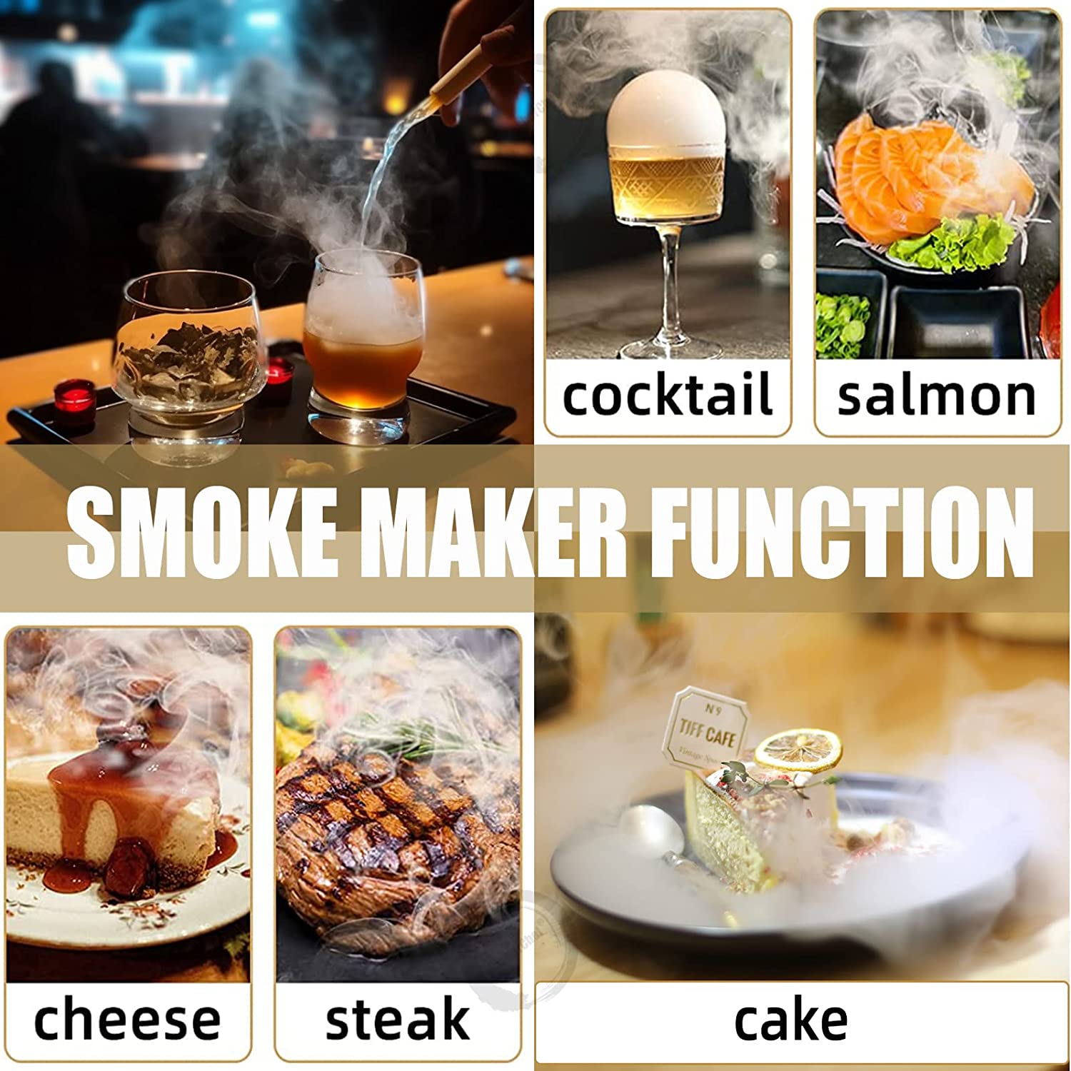 カクテルスモークガン,カクテルスモーカーキット,エキスハーブ - Smoking Gun Kit のレビューと価格