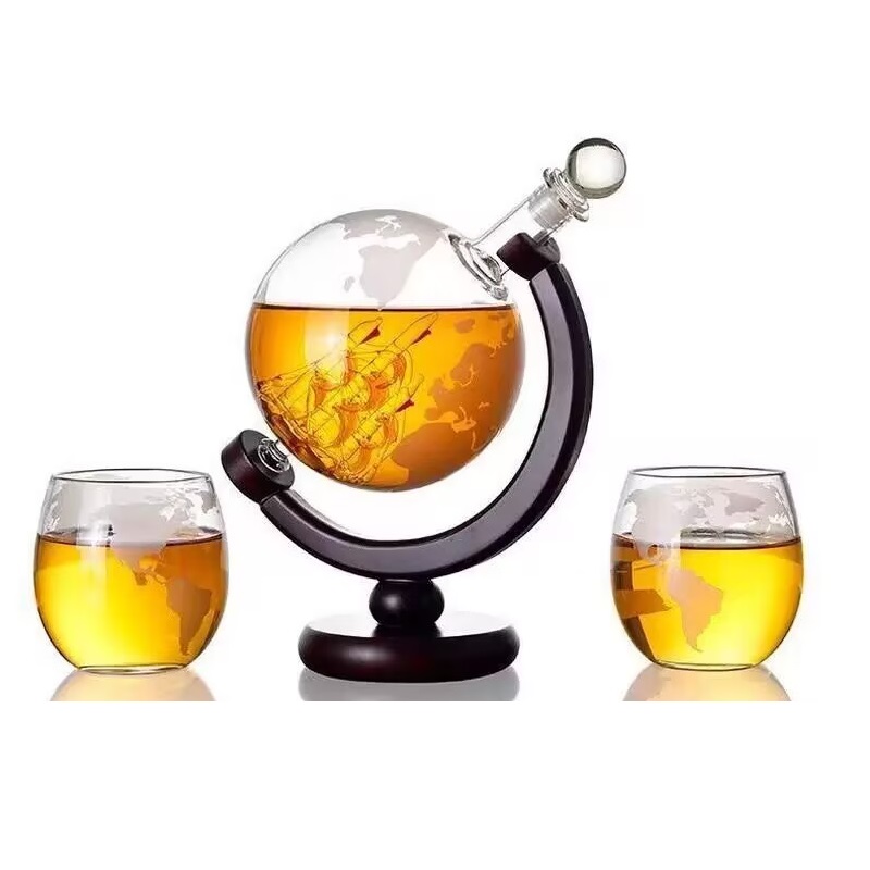 1L クリエイティブグローブデカンタセット、鉛フリーカラフェ - Decanter Globe Set のレビューと価格